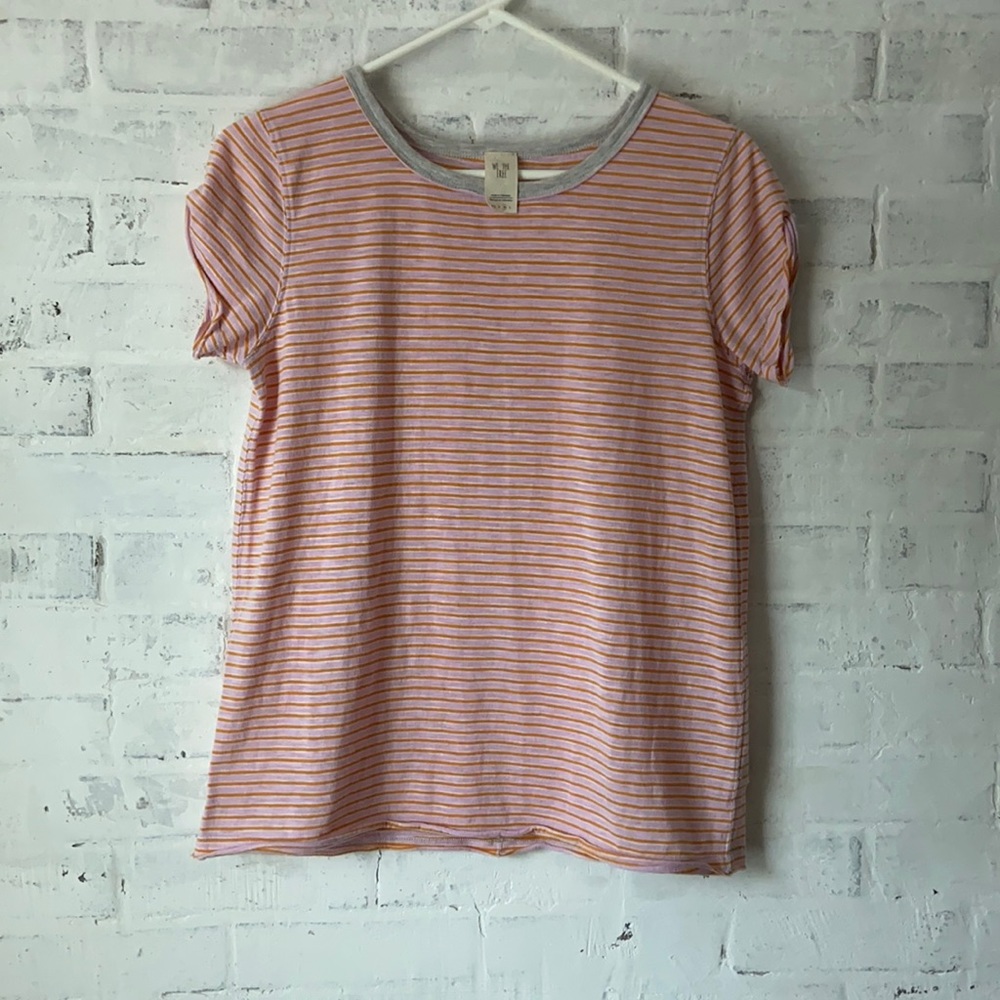 We the Free, Free People short sleeved stripe t-shirt size M